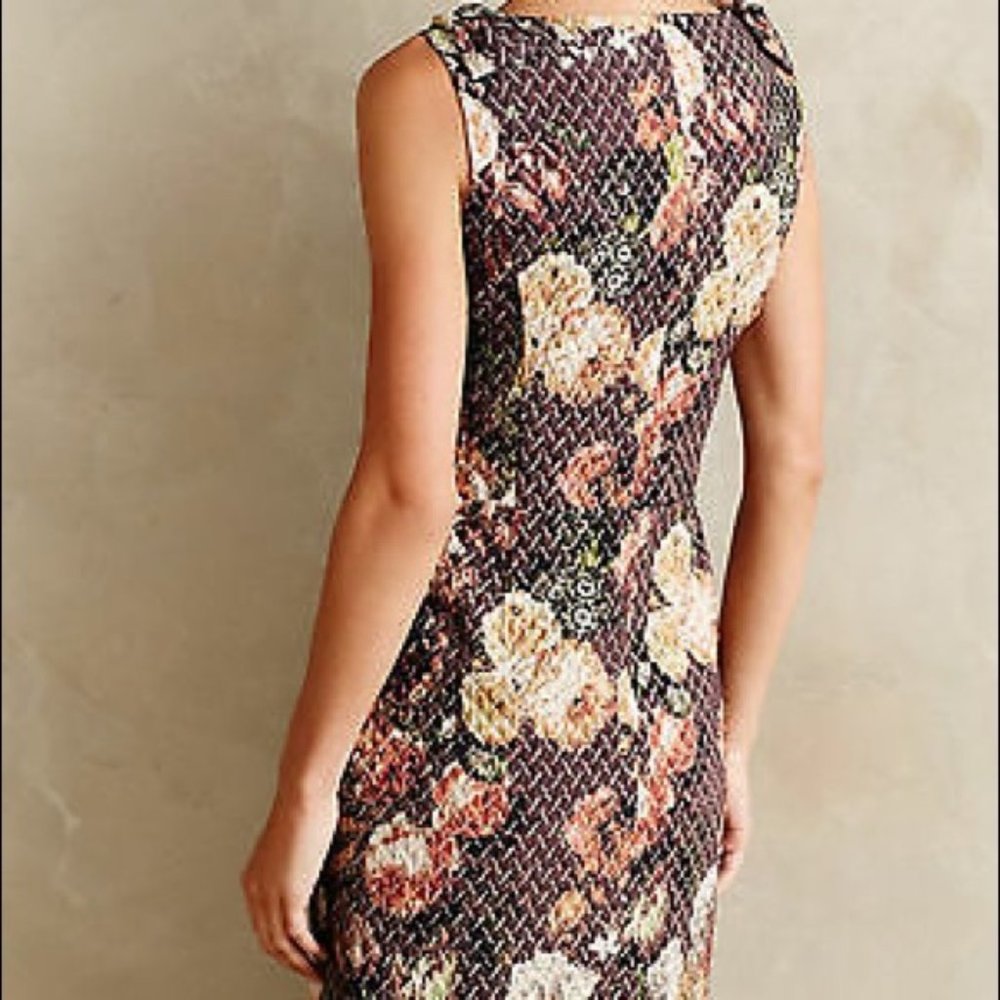 Anthropologie Tabitha Tema quilted sheath dress 2 - Picture 8 of 9